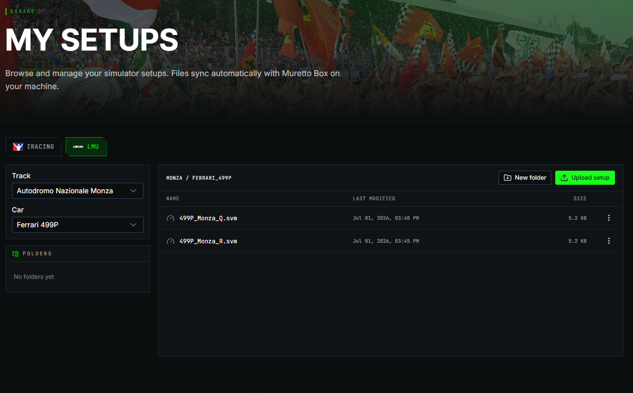 Setup sync across team members